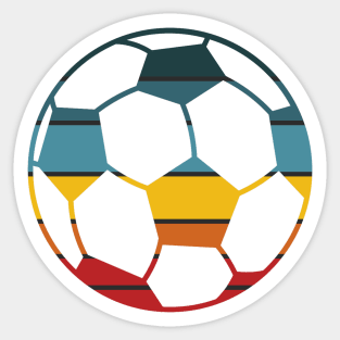 Beach Football Sticker